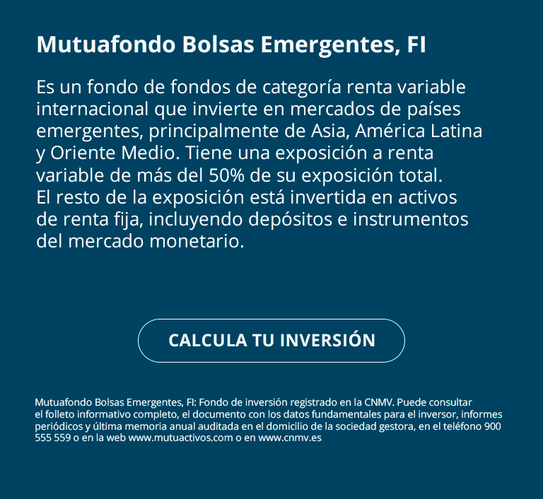 Mutuafondo Bolsas Emergentes, FI